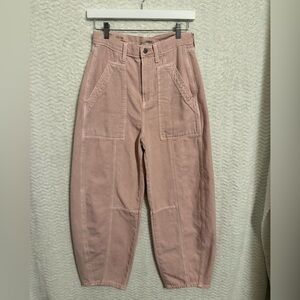 Barrel Leg Universal Thread Dusty Pink Women Pants. Size 2